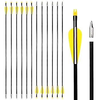 弓矢　彩色5本セット　新品未使用 Amazon.co.jp: 子供用弓矢、LEDライトアップアーチェリーセット